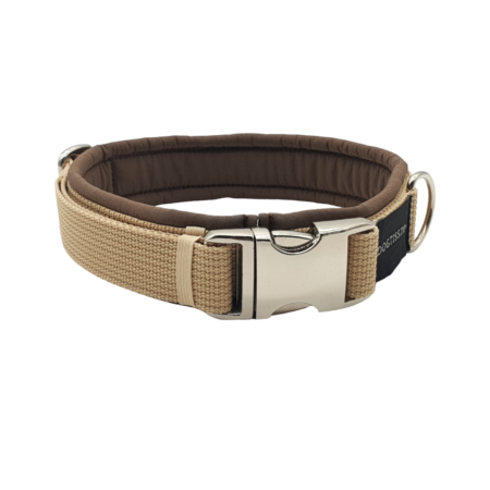 Halsband Soft braun-beige