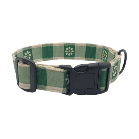 Hundehalsband mit Klickverschluss BLUMENWIESE