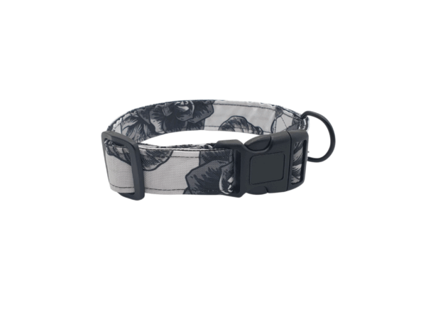 Hundehalsband mit Klickverschluss DARK ROSES